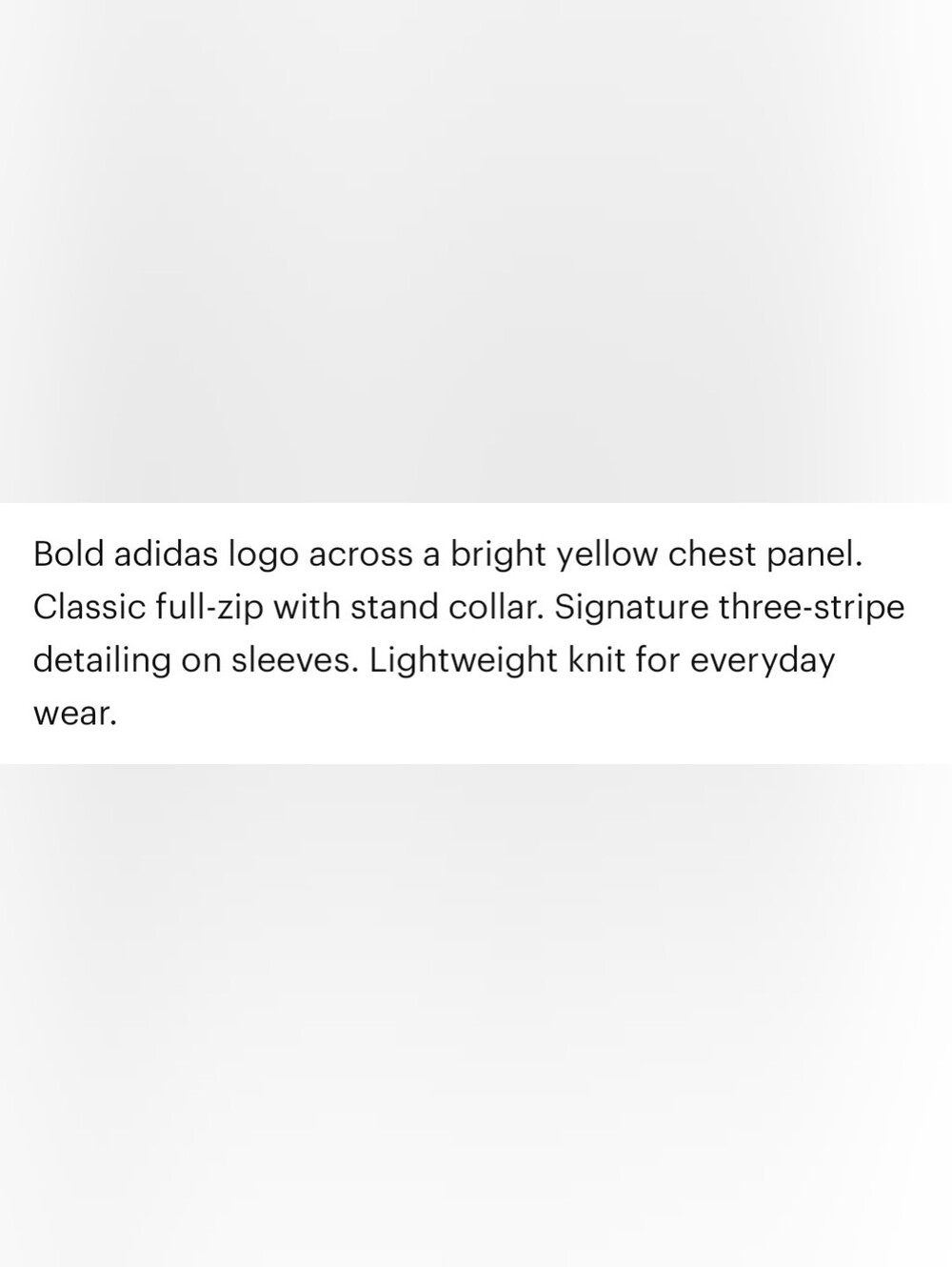 Adidas BLUE & YELLOW Full ZIP Track Jacket SIZE L (14/16) - Picture 9 of 9